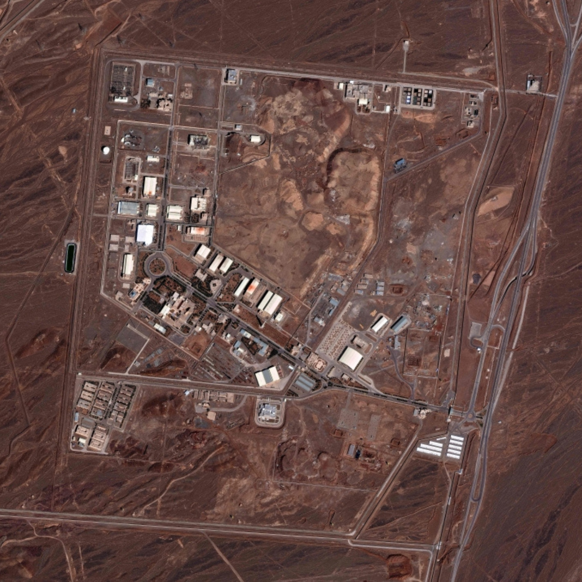 IAEA says entry points to Iran’s Natanz nuclear enrichment facility were struck in bombing.