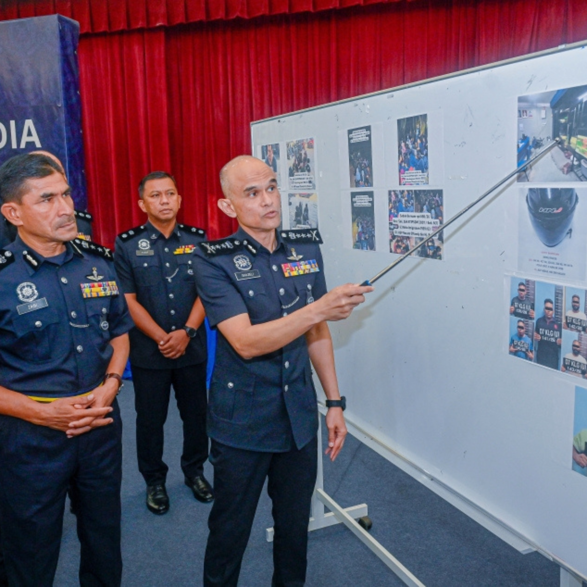 One person was killed and another injured after a four-wheel-drive vehicle rammed into a motorcycle during a shooting incident in Klang, police confirmed.