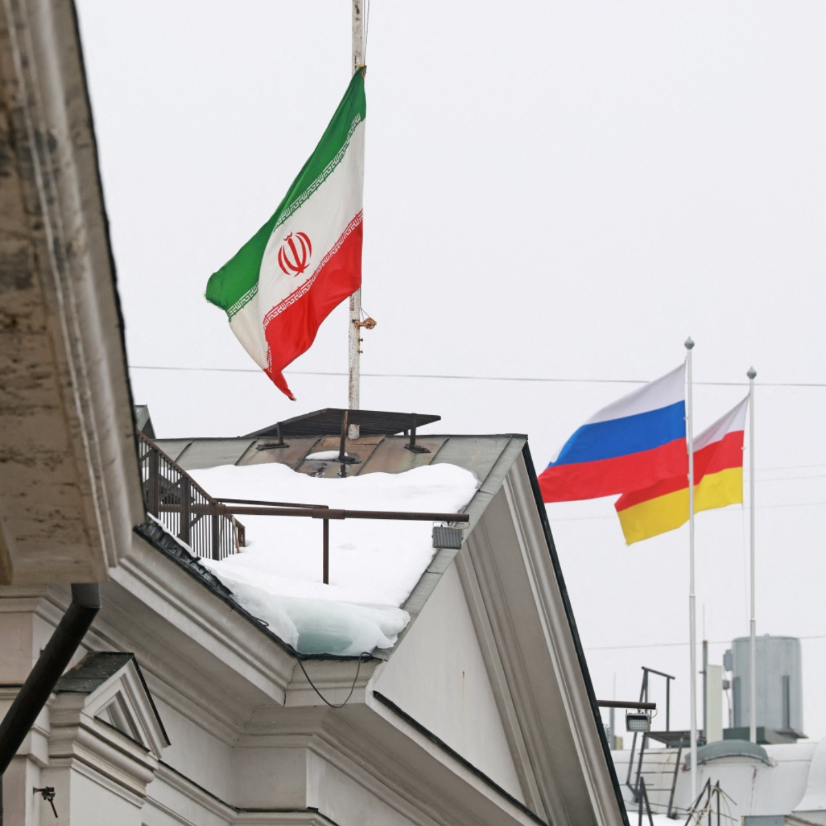 Kremlin says Iran has not sought Russian arms supplies despite growing ties.