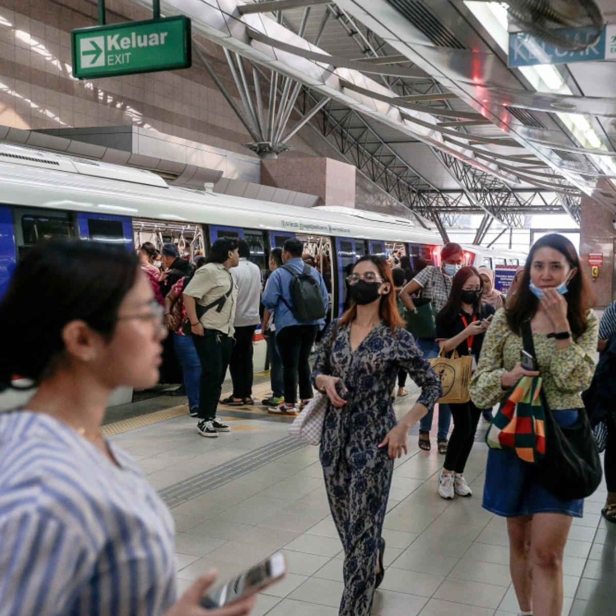 Prasarana says its staff and systems are fully prepared to manage the expected surge in travel during the Aidilfitri festive season.