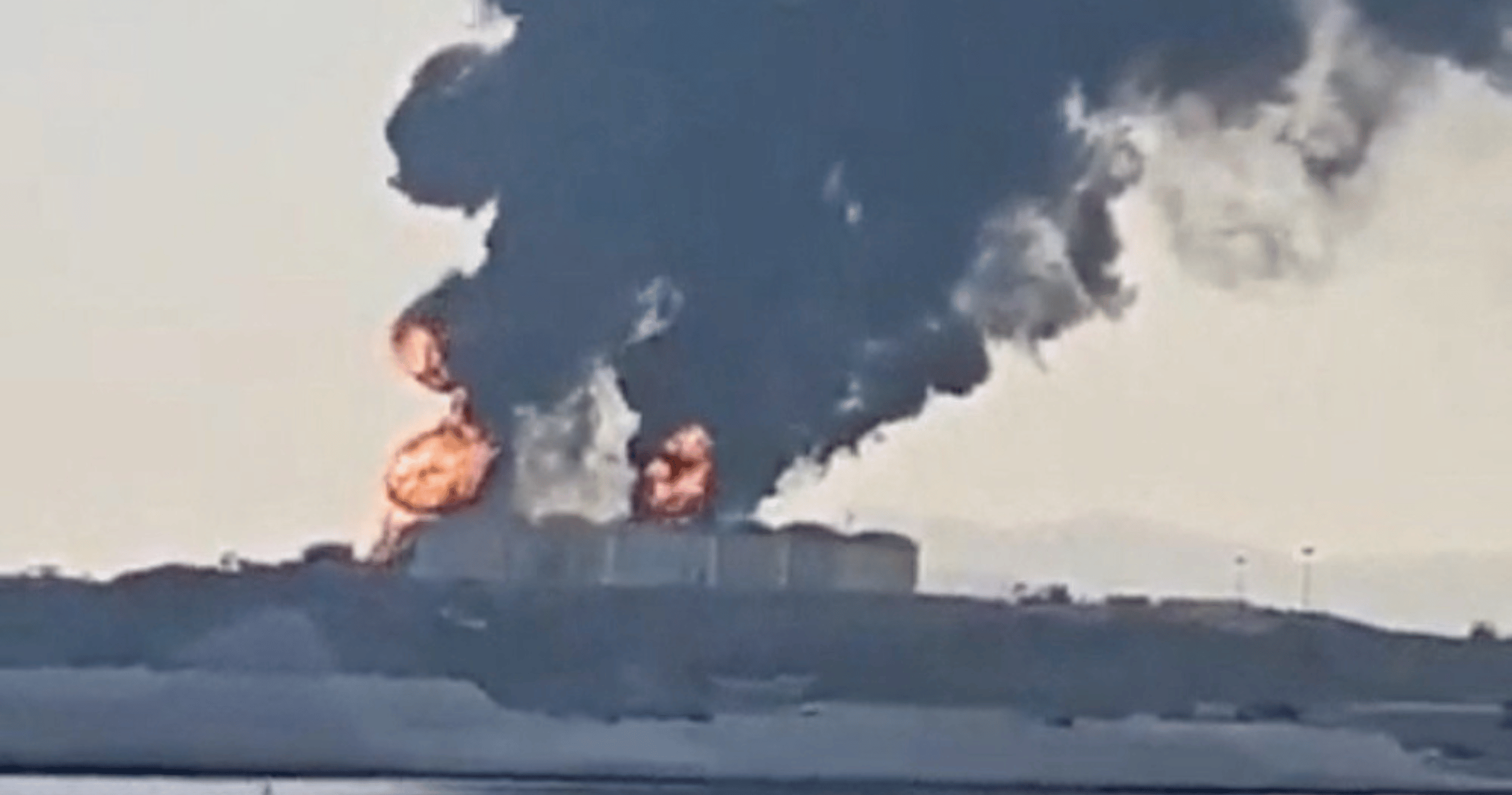 Oman battles fire at Salalah port following drone strike on fuel tanks