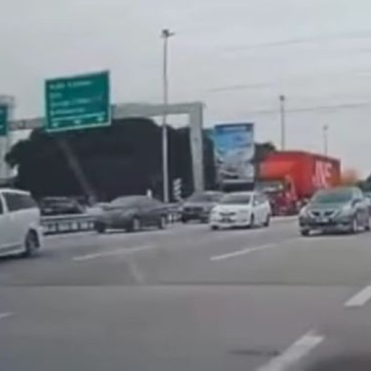 Trailer driver who tested positive for drugs remanded after NSE crash injures three