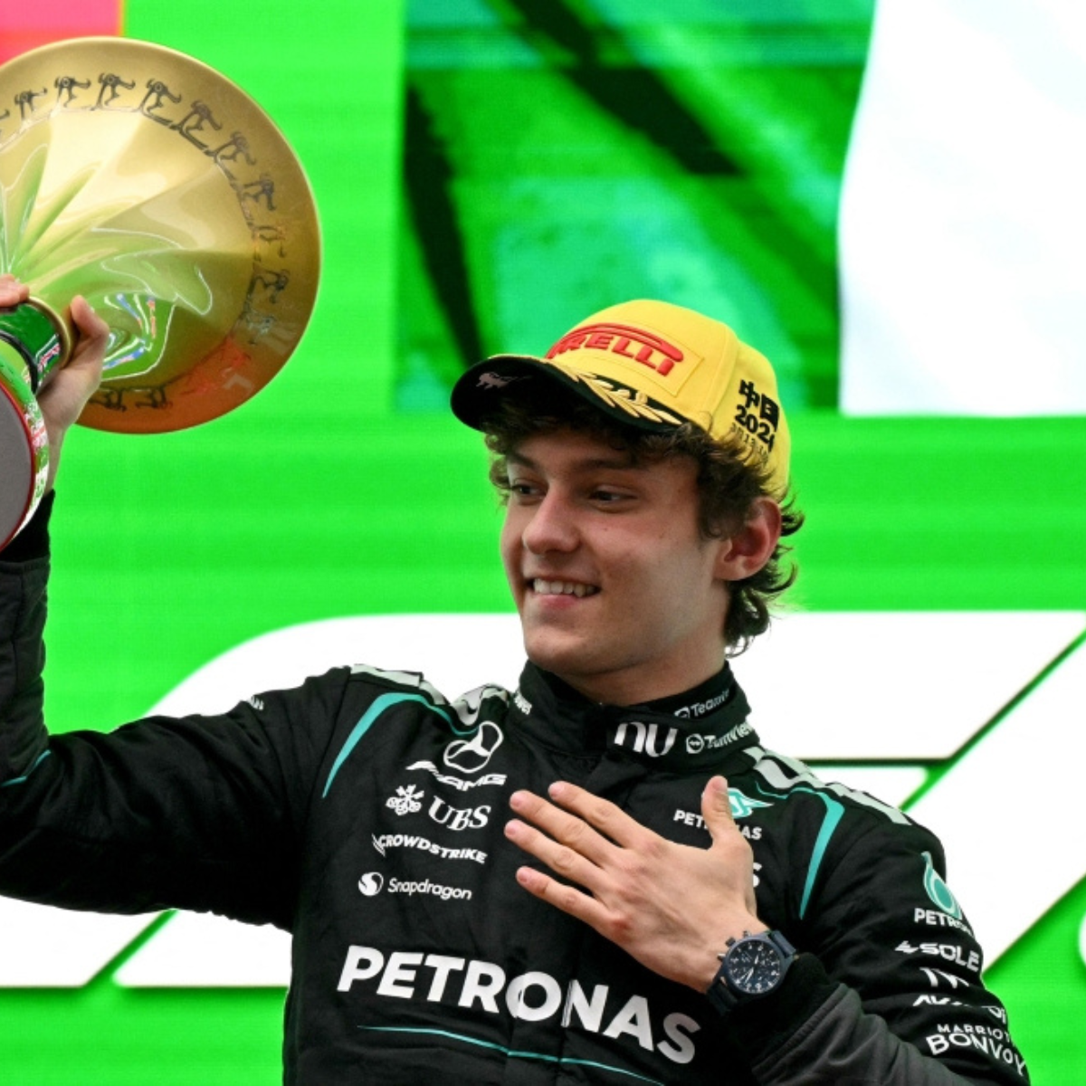 Mercedes rookie Antonelli wins Chinese GP, becomes F1’s youngest driver to turn pole into victory