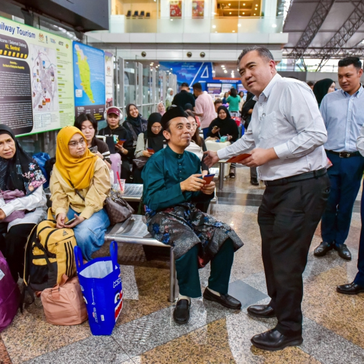 Ticket to ride: Keretapi Tanah Melayu Berhad ramps up to near 24-hour service to handle Aidilfitri travel surge.