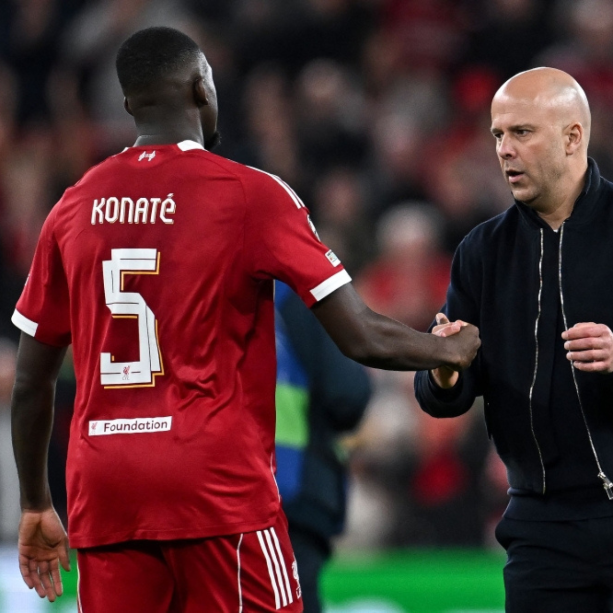 Arne Slot praises Liverpool’s performance as the Reds book a quarter-final meeting with PSG