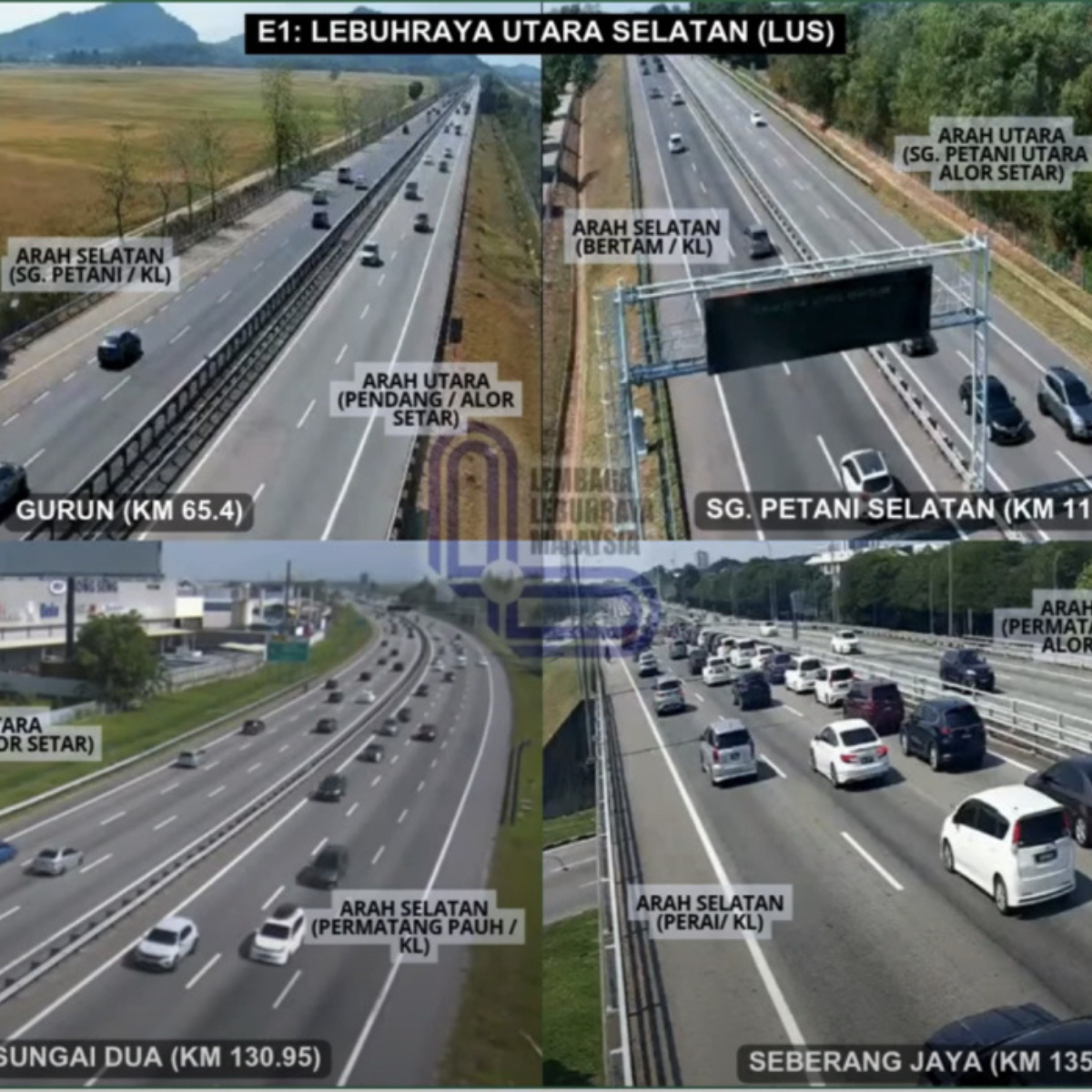 Smooth traffic towards the Klang Valley, but highway authority cautions of possible afternoon congestion
