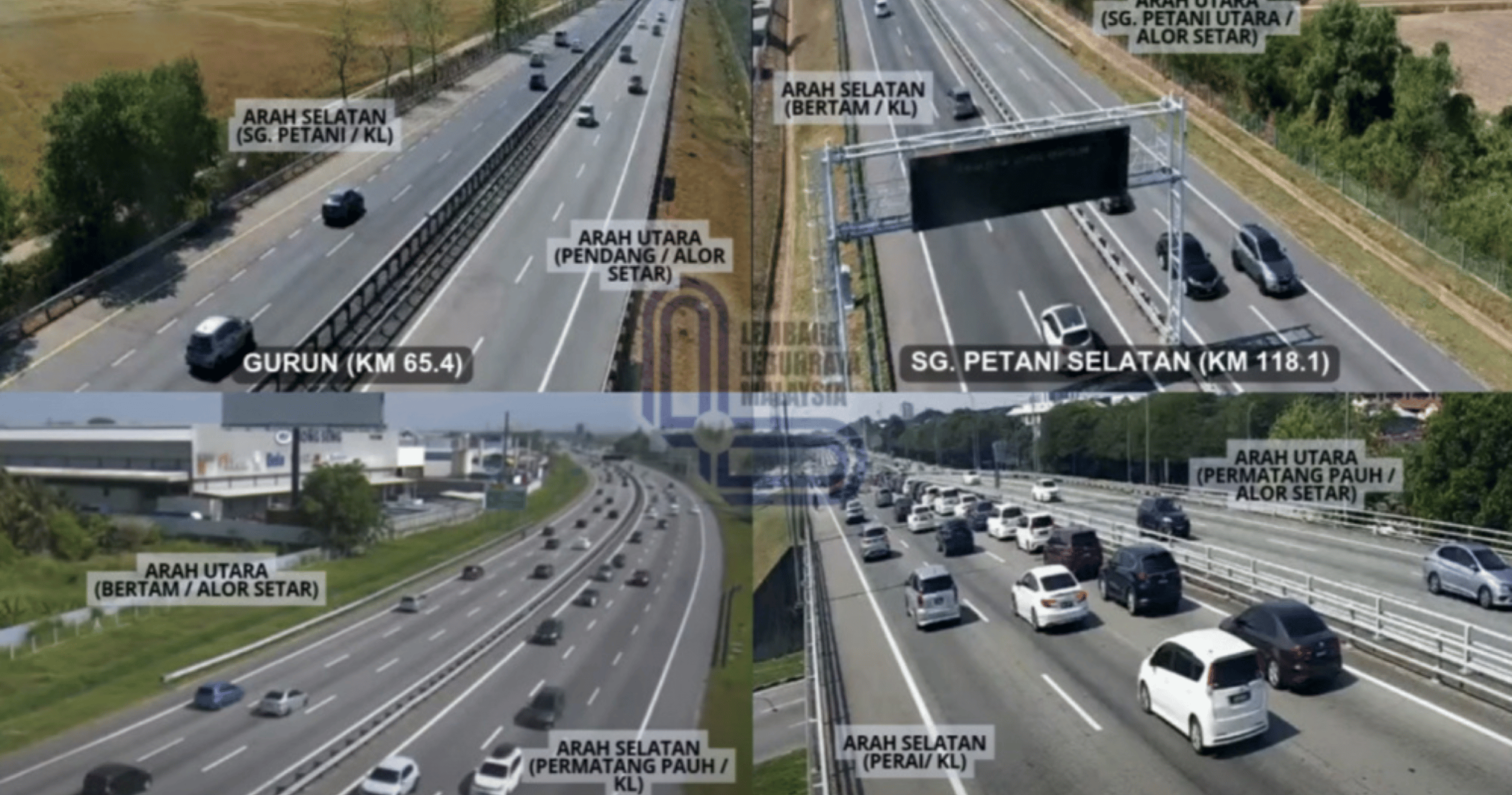 Smooth traffic towards the Klang Valley, but highway authority cautions of possible afternoon congestion