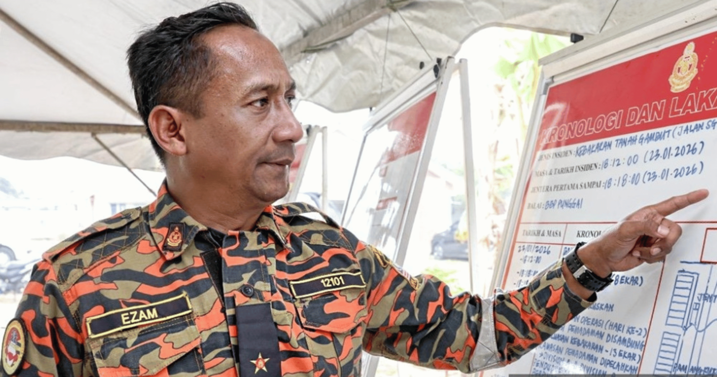 Fire Dept: Bush fire along Punggai Bypass 80% contained as crews tackle intense heat and strong winds