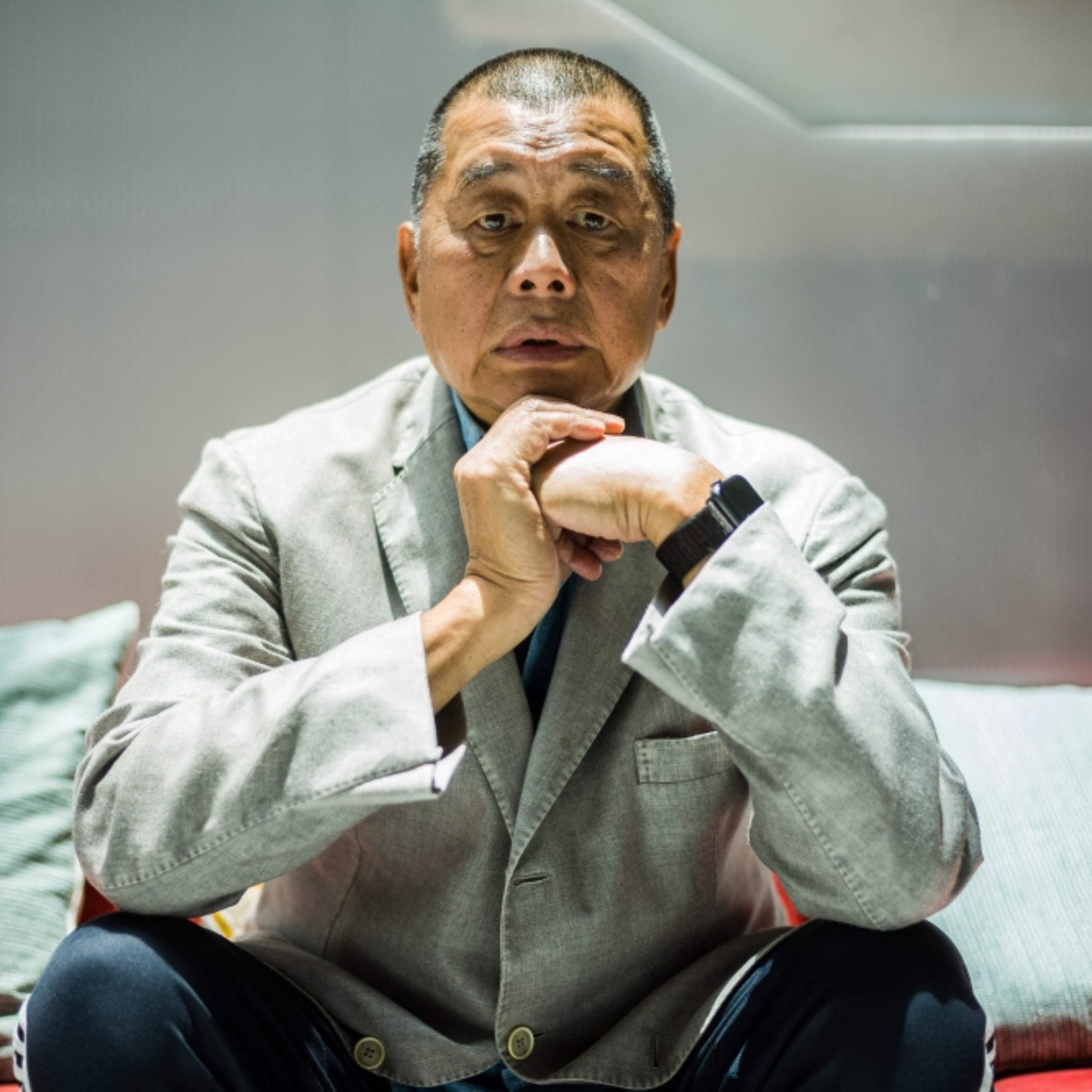 Hong Kong police have arrested a bookstore owner and employee over the sale of a Jimmy Lai biography, according to reports.