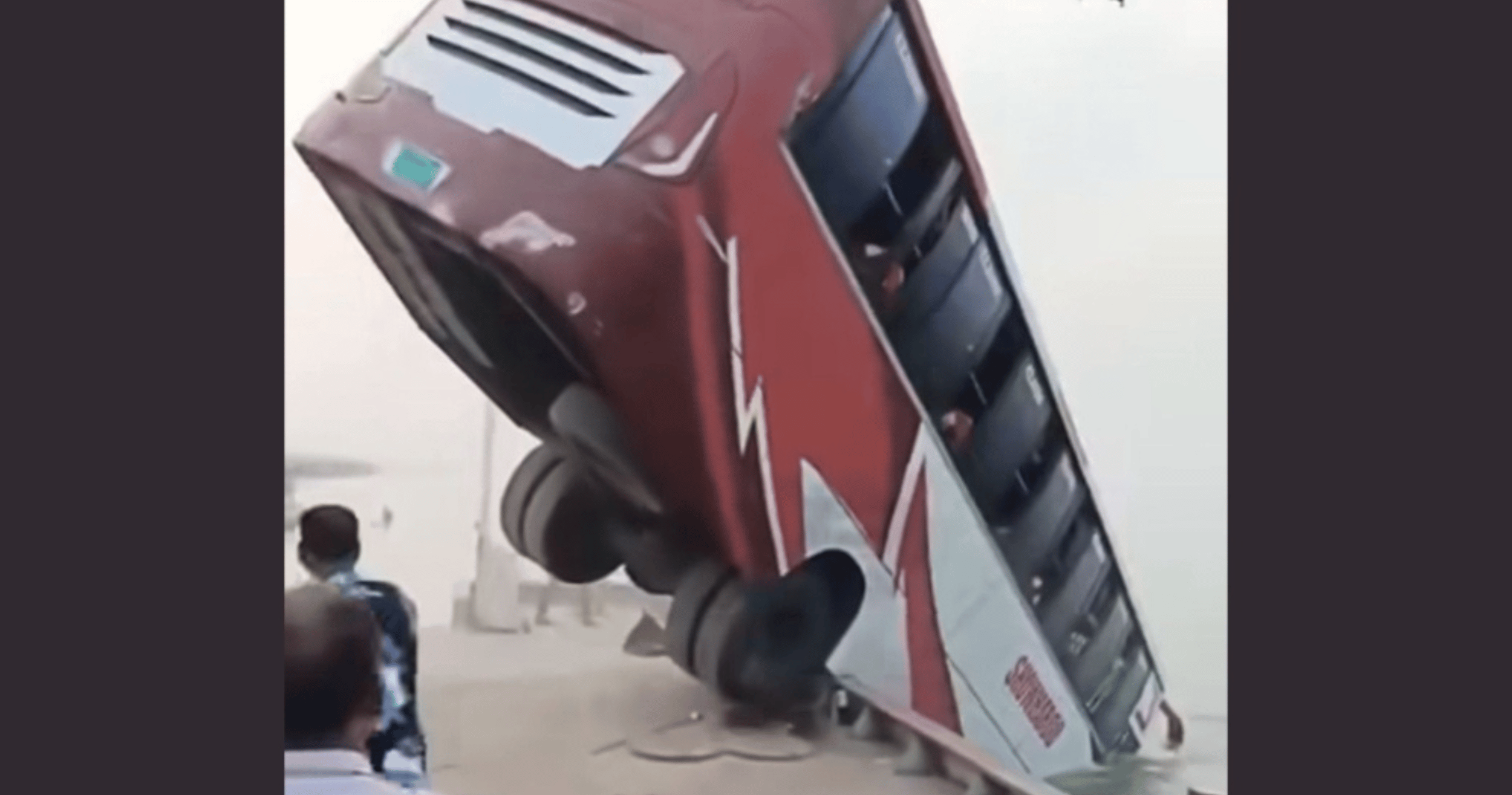 Bus plunges into river during ferry boarding in Bangladesh, killing 24