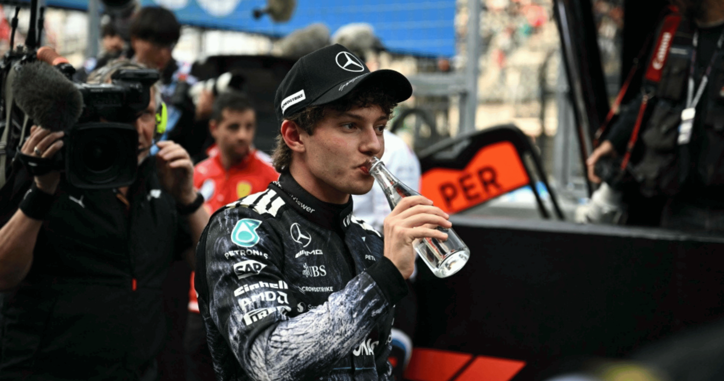 Antonelli claims his second consecutive pole in Japan, as Mercedes secure a third straight front-row lockout.