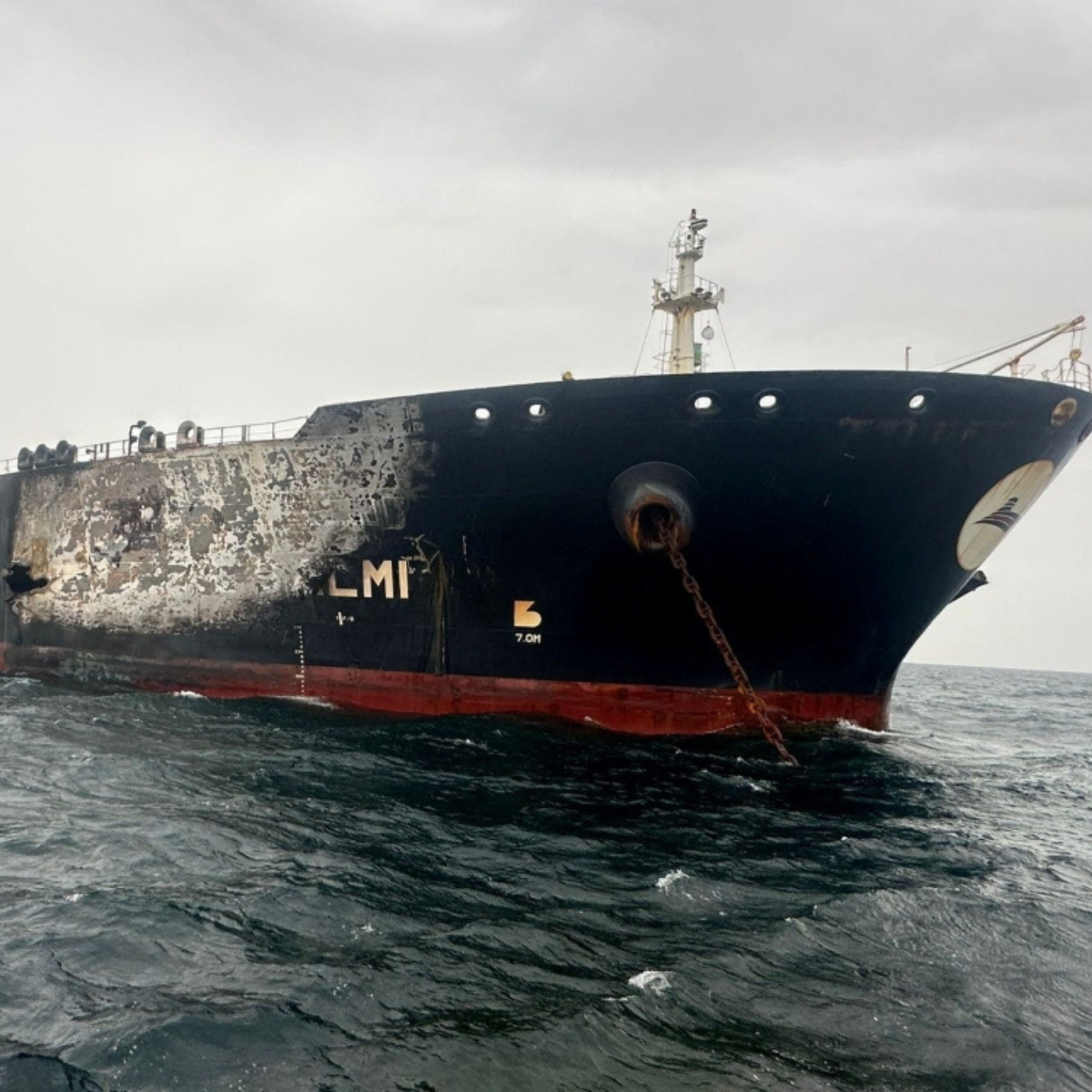 Iranian drone attack ignites oil tanker off Dubai following Trump warning