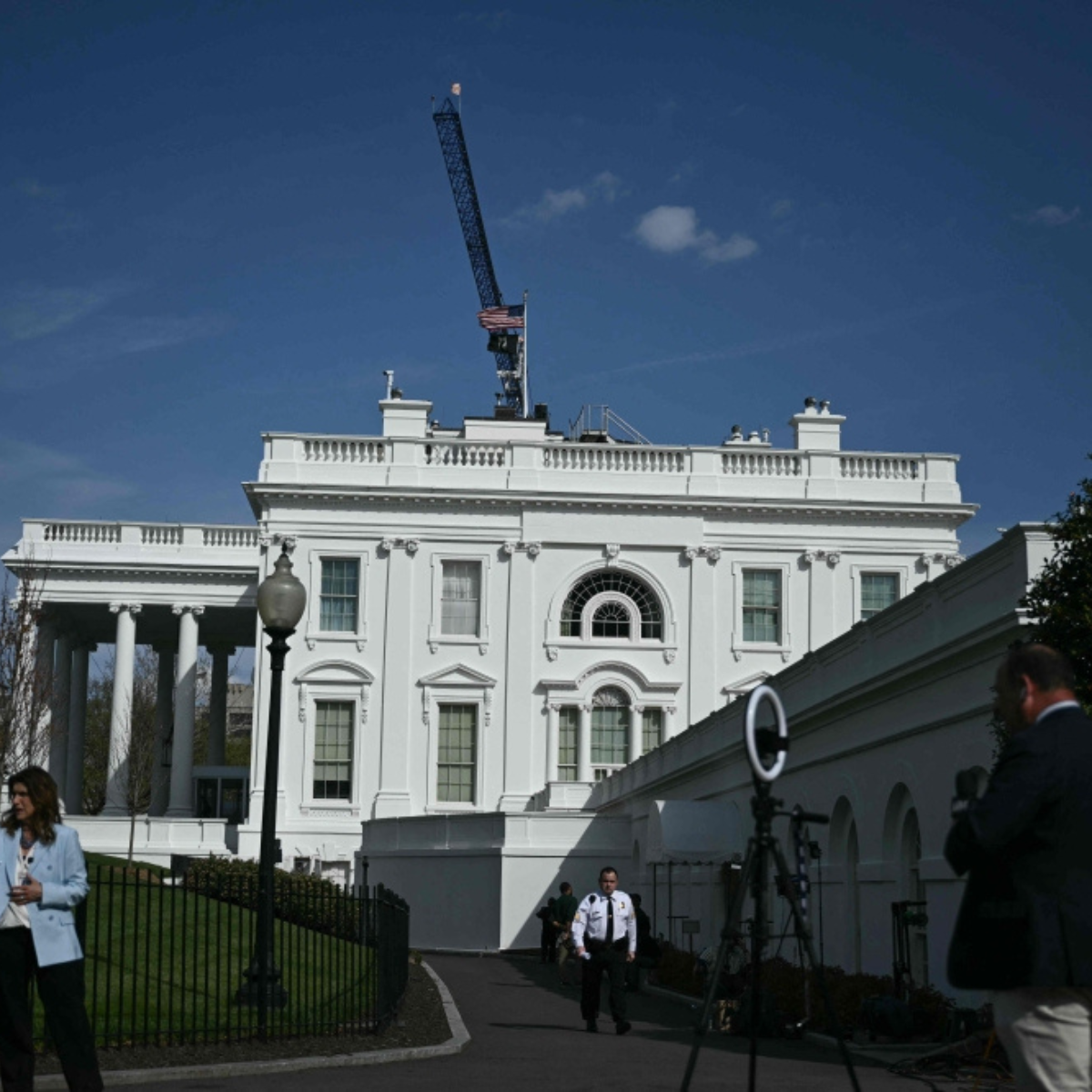 US appeals court allows temporary continuation of Trump’s US$400 million ballroom renovation, for now.