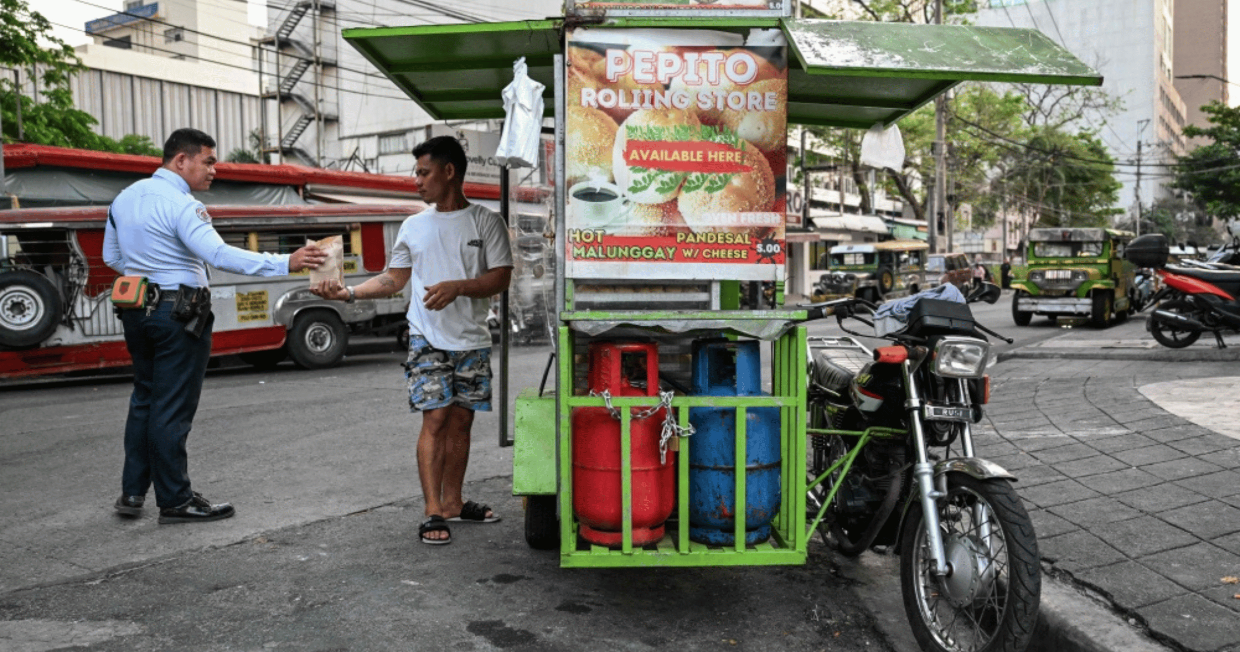 Filipinos feel the strain as LPG prices surge, squeezing street food vendors in the wake of Middle East tensions.