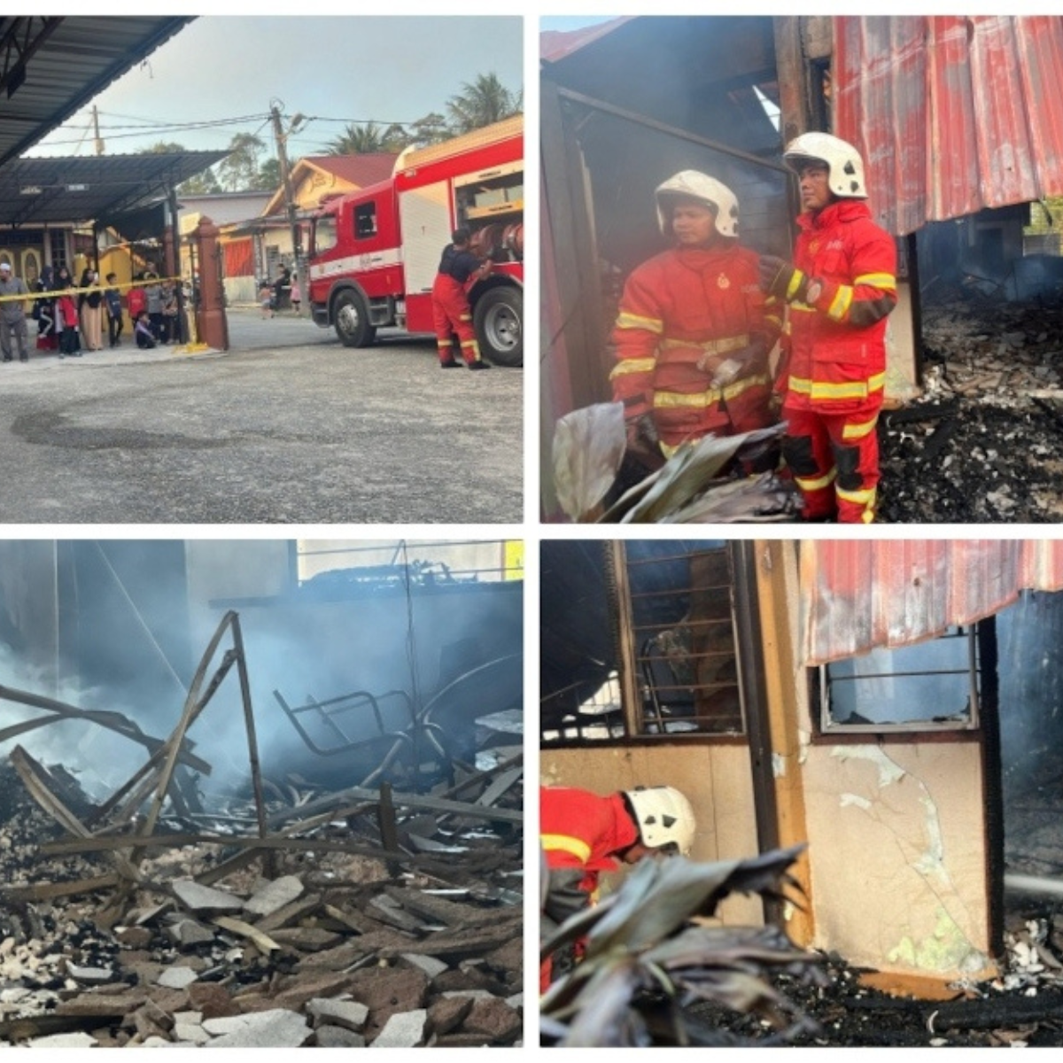 Fire Department says Bachok school fire preliminarily ruled an accident