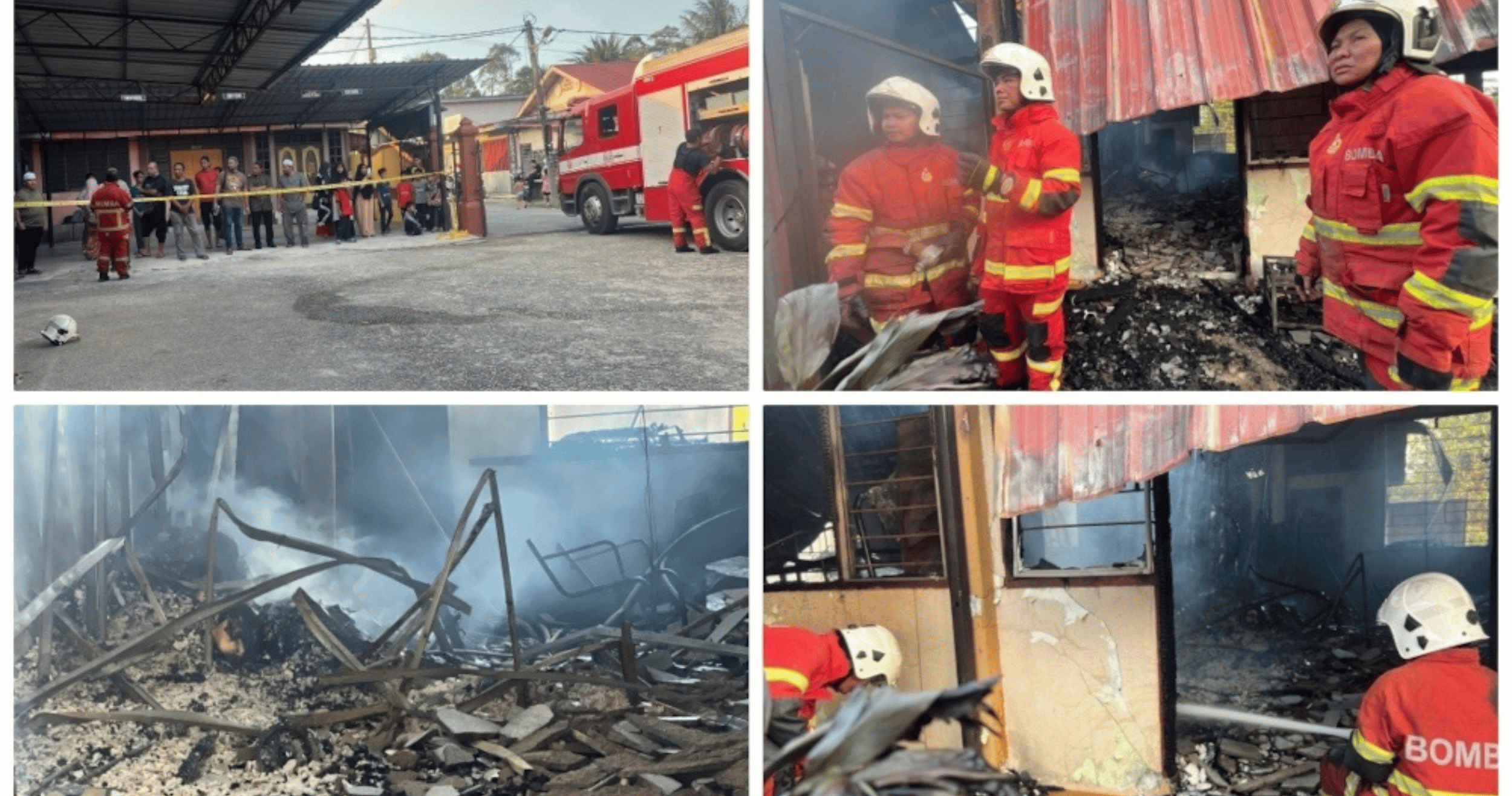 Fire Department says Bachok school fire preliminarily ruled an accident