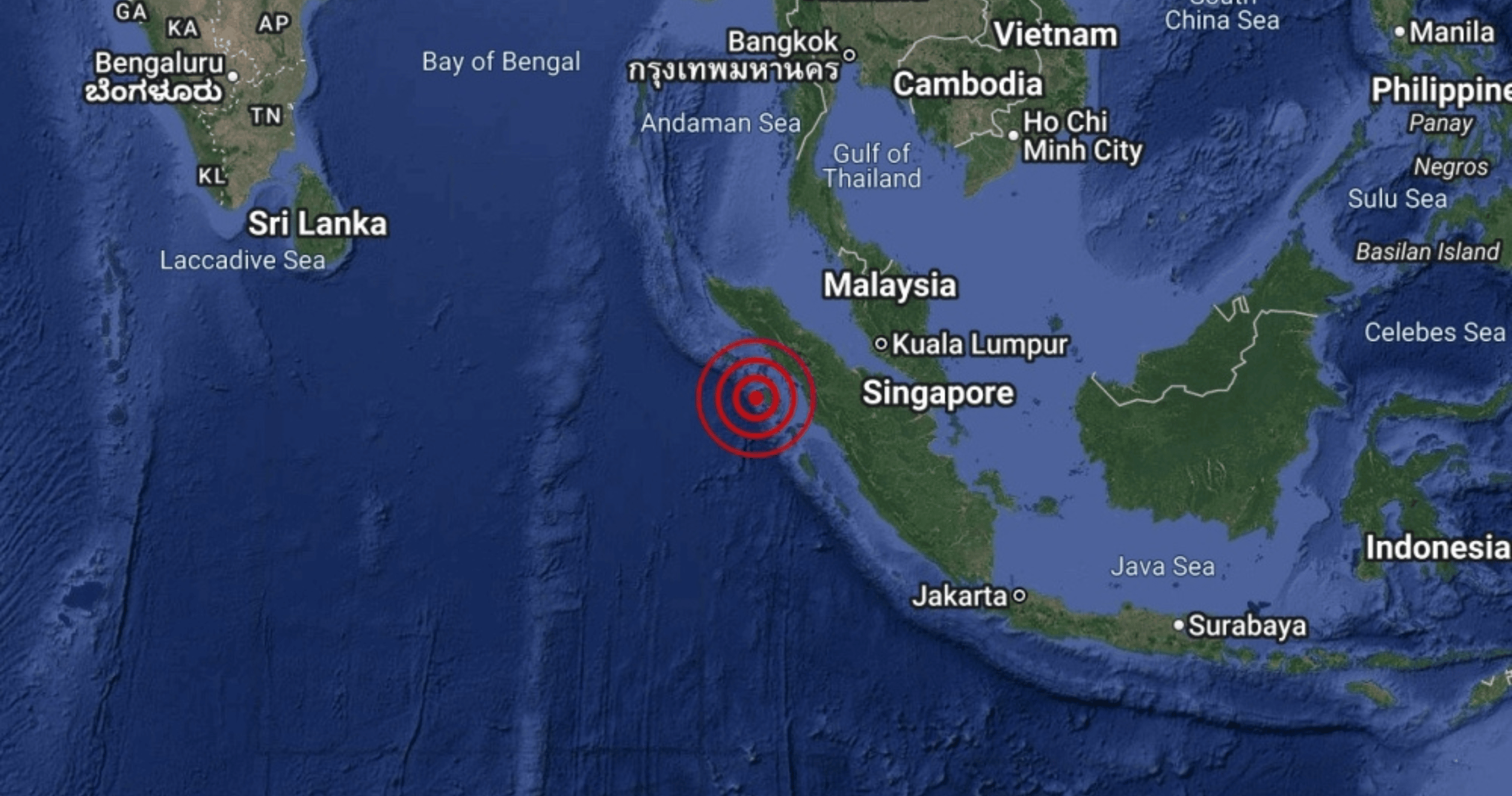 Magnitude 5.9 quake hits northern Sumatra, no tsunami risk for Malaysia announced