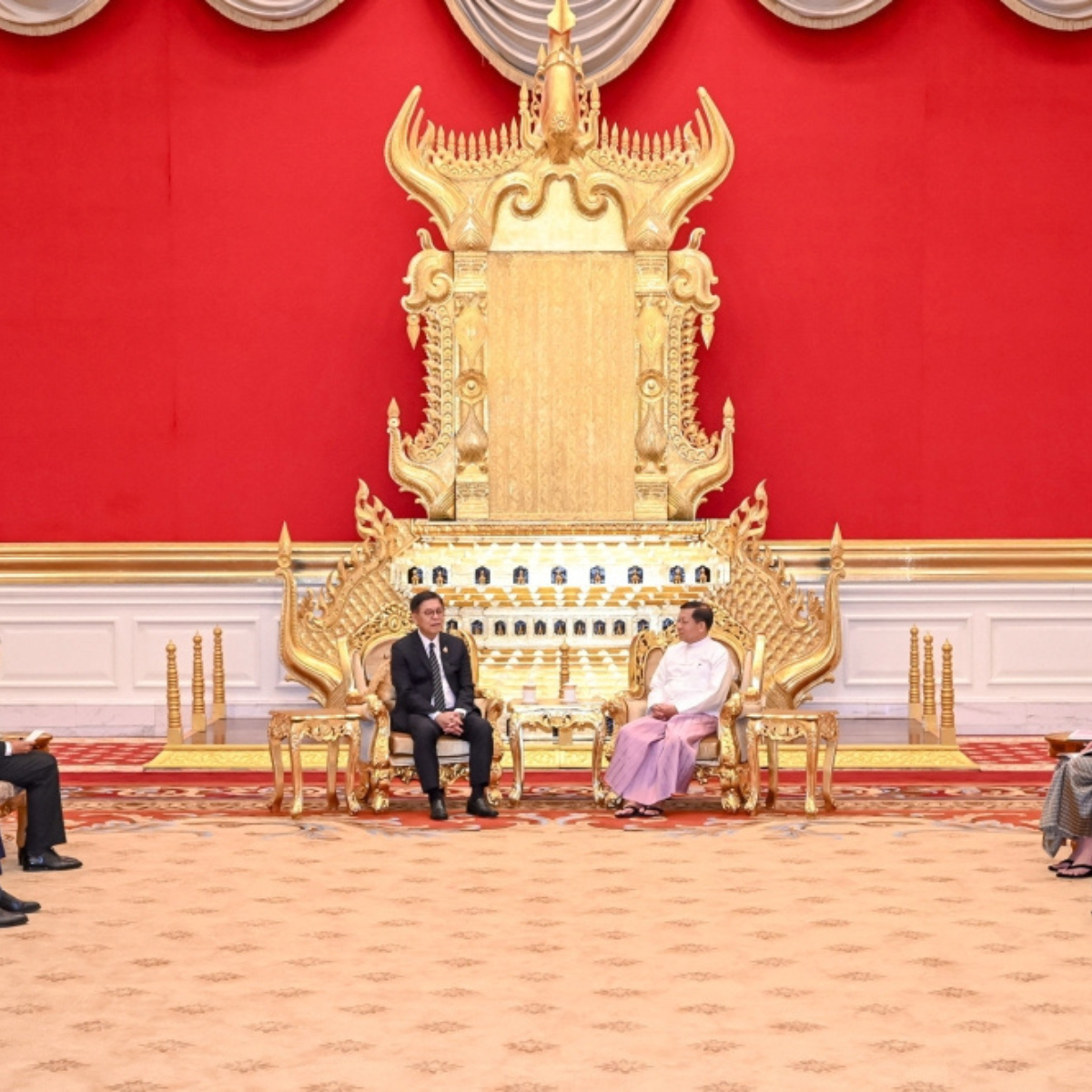 China pledges support for Myanmar’s sovereignty and security during Wang Yi’s meeting with Min Aung Hlaing