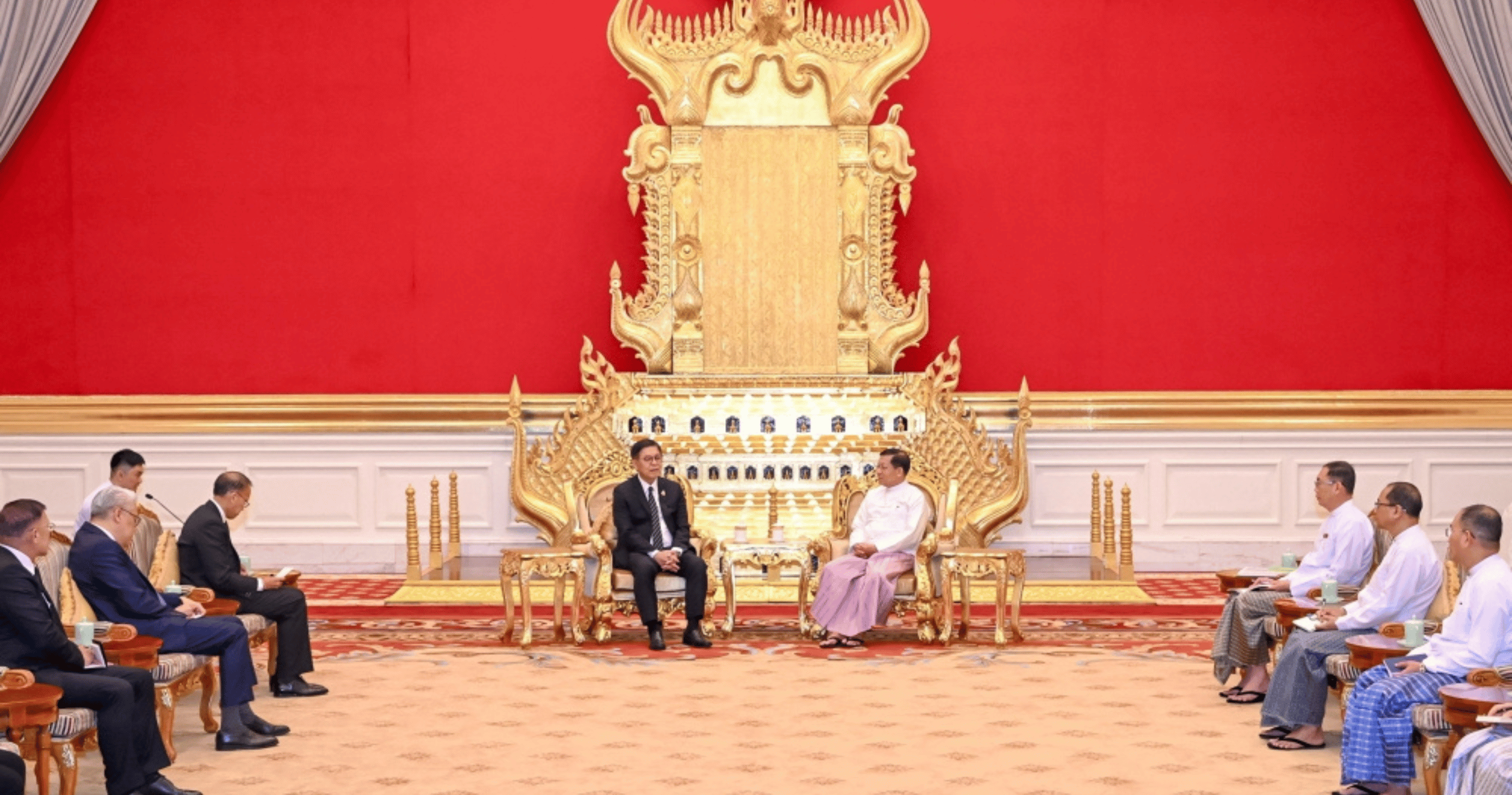 China pledges support for Myanmar’s sovereignty and security during Wang Yi’s meeting with Min Aung Hlaing