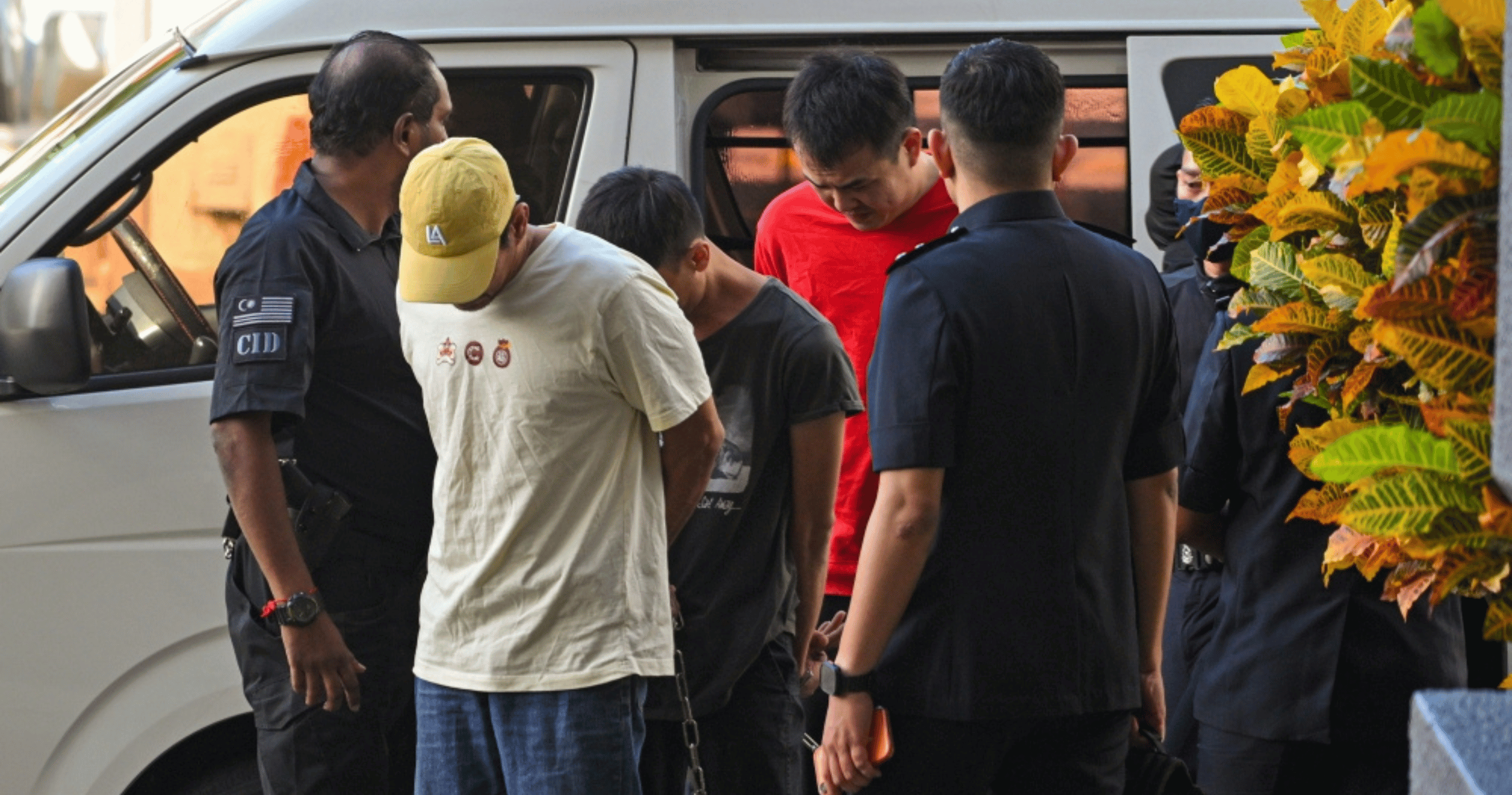 Three men charged with assault over alleged “side-eye” dispute at Kepong restaurant.