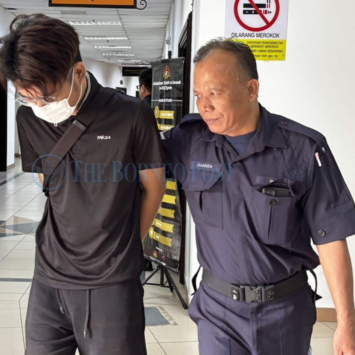 A court has sentenced a 21-year-old man to 10 years in prison and six strokes of the cane for raping his underage girlfriend at an apartment in Kuching.