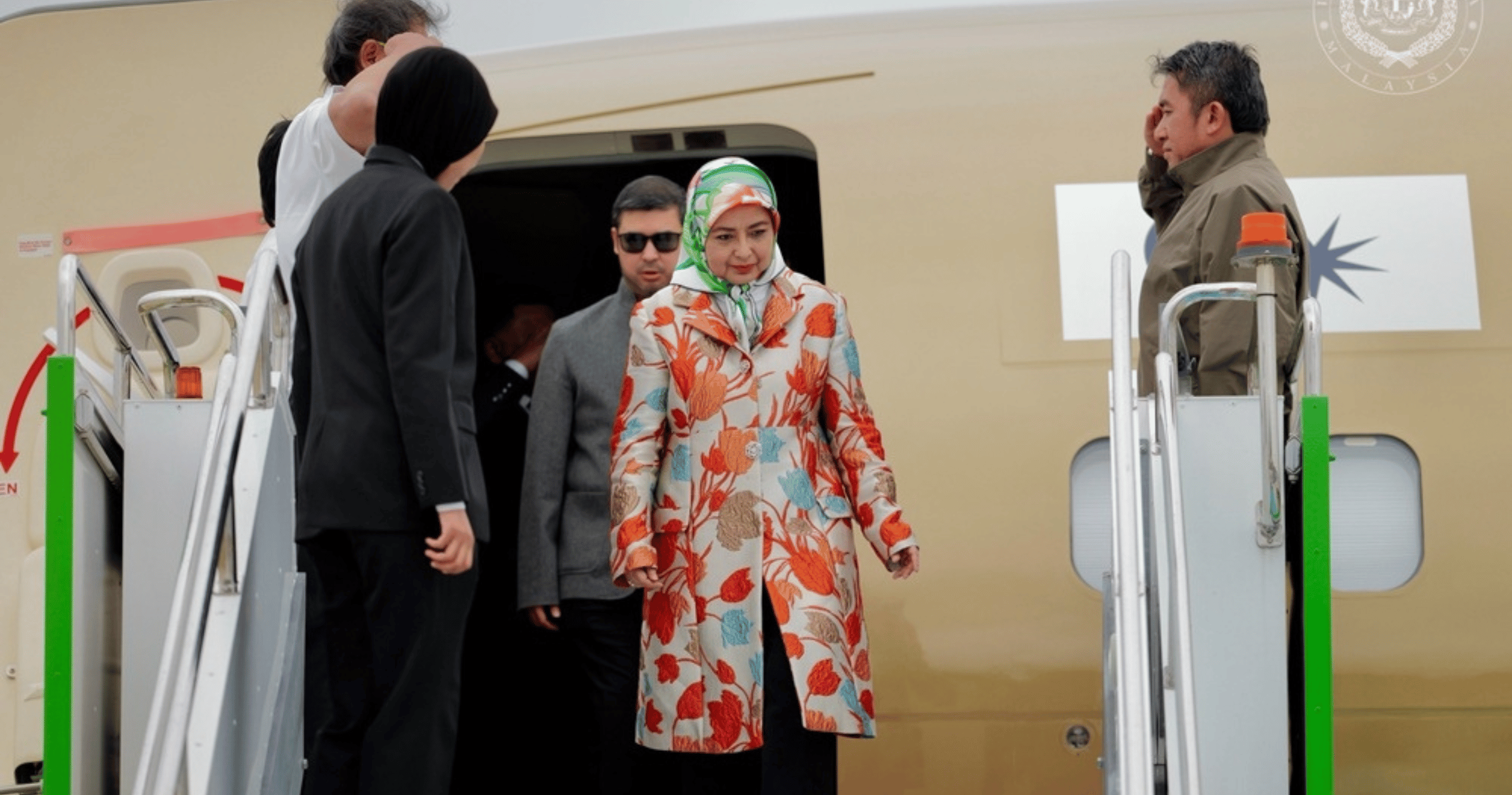 Her Majesty the Queen of Malaysia has arrived in Turkiye for a special three-day visit, during which she will attend the launch ceremony of a Royal Malaysian Navy (RMN) vessel.