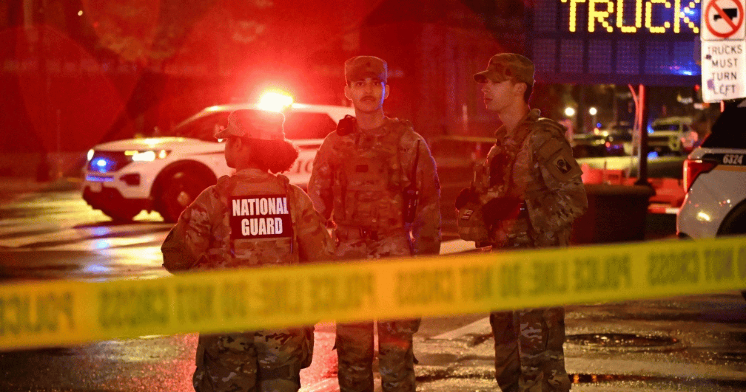Gunman shot dead by US Secret Service after opening fire near the White House