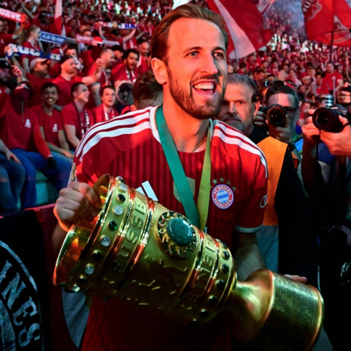 Bayern hail Kane as their ‘best transfer ever’ following 21st German Cup victory