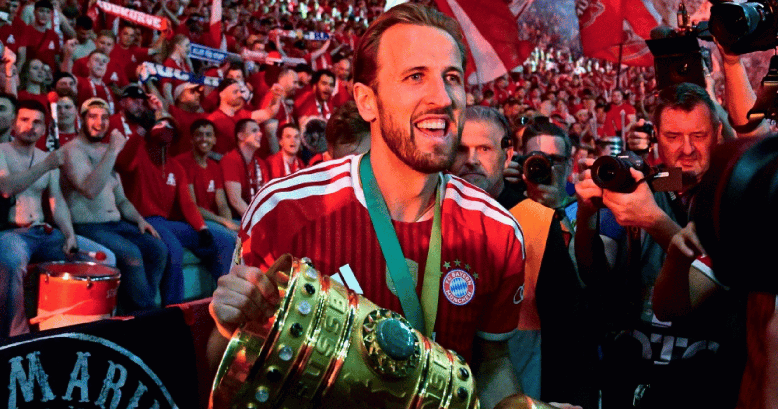 Bayern hail Kane as their ‘best transfer ever’ following 21st German Cup victory