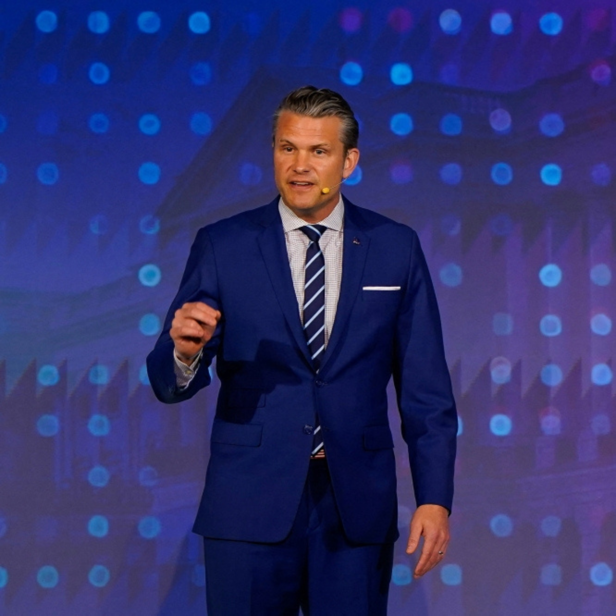 Hegseth, at a D-Day event, says Europe is facing an “invasion” of dangerous ideologies