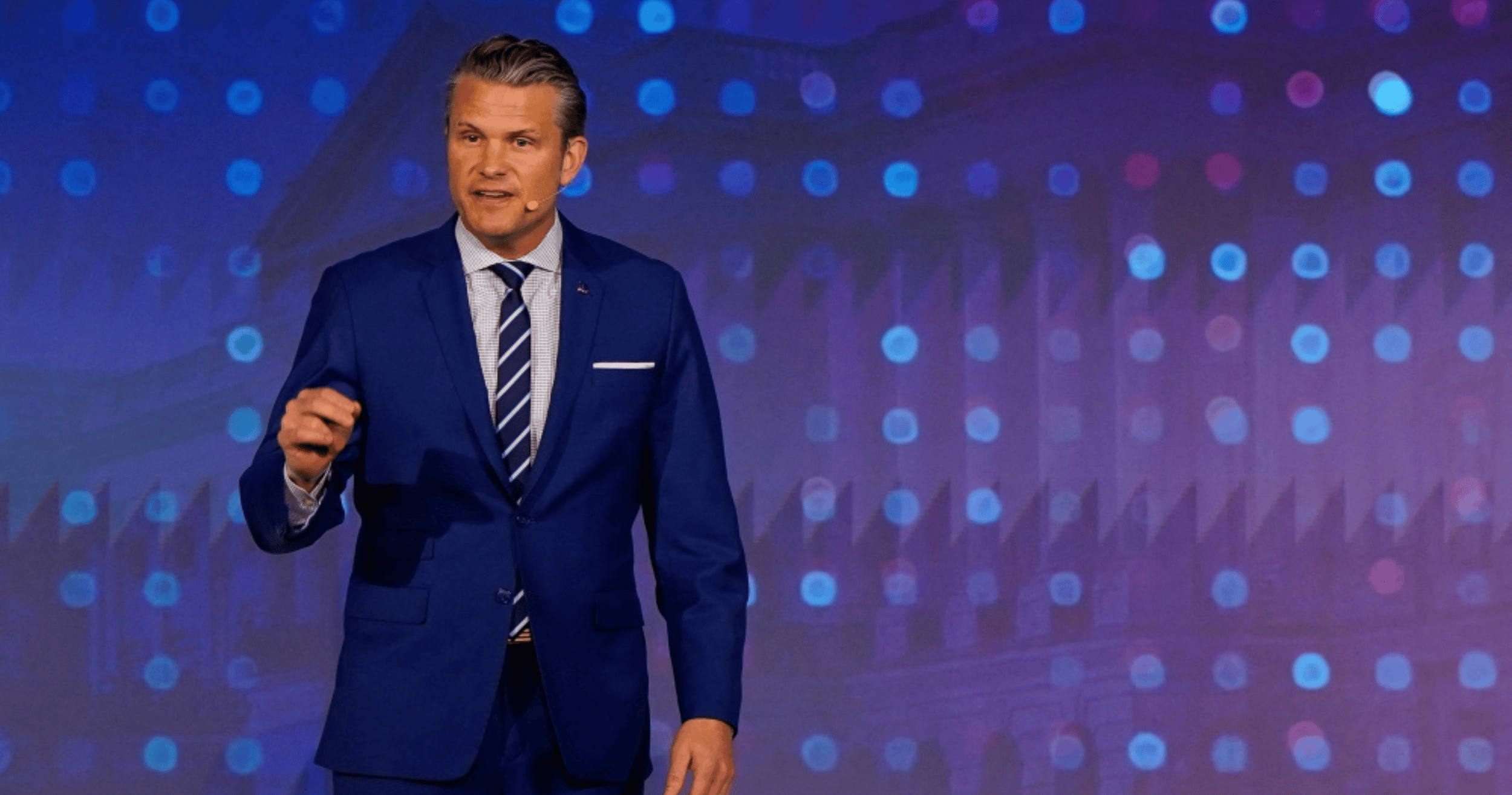 Hegseth, at a D-Day event, says Europe is facing an “invasion” of dangerous ideologies