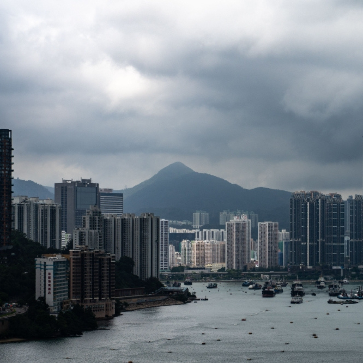 Hong Kong hoists black rainstorm warning and closes schools as city braces for severe flooding.