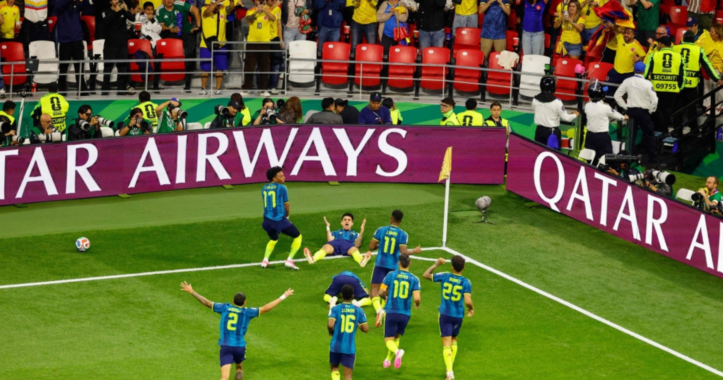 Colombia make a strong return with a 3–1 victory over Uzbekistan.