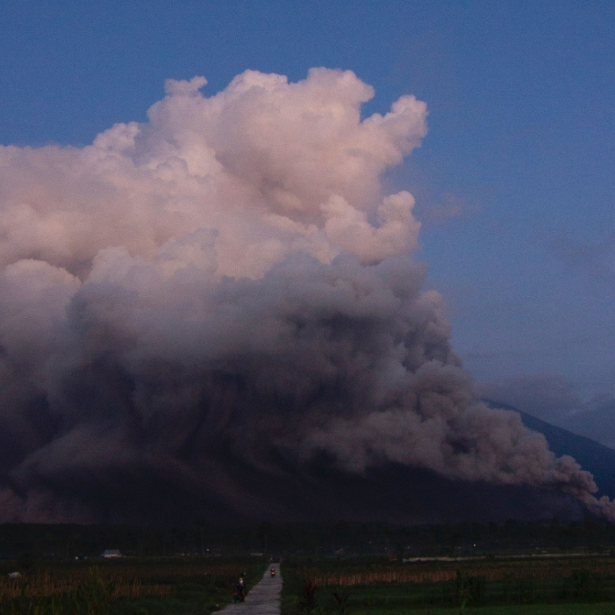 Indonesia’s Mount Semeru erupts, releasing ash plume 1,000 metres high and triggering 4.5km pyroclastic flow