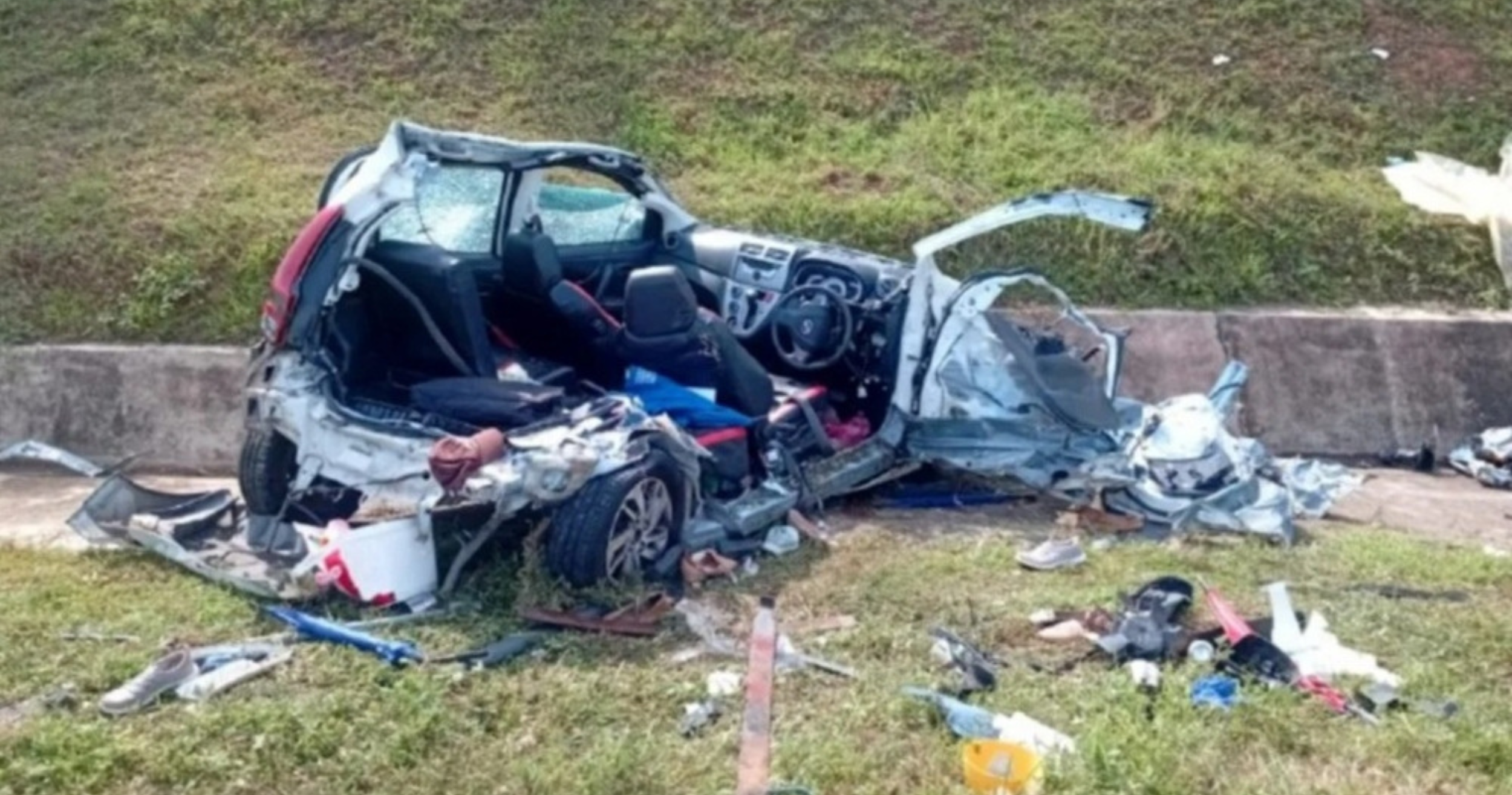 Eight hurt in three-vehicle collision on North-South Expressway near Sungai Petani