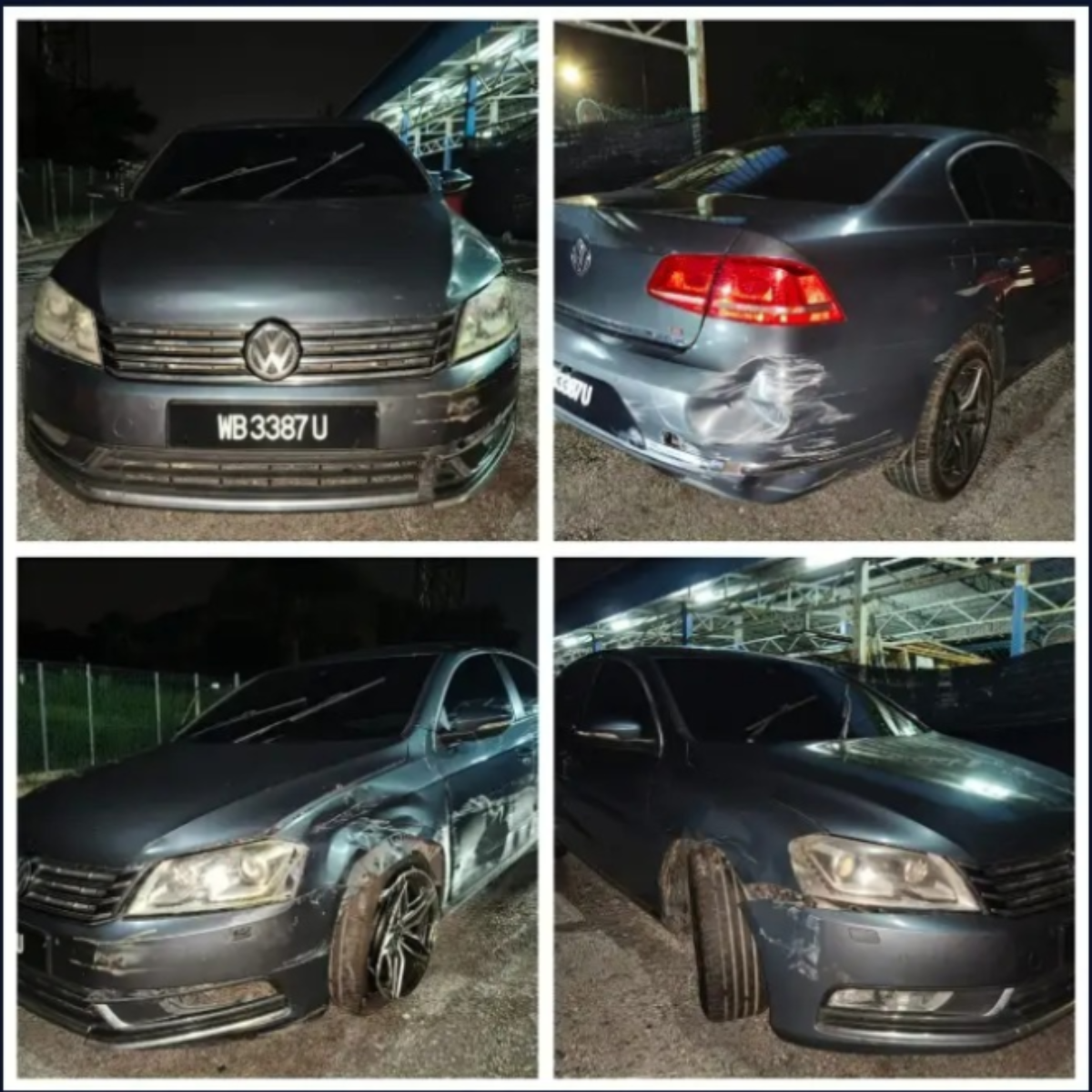 Rembau police deploy K9 unit after wrong-way driver crashes and escapes into oil palm plantation