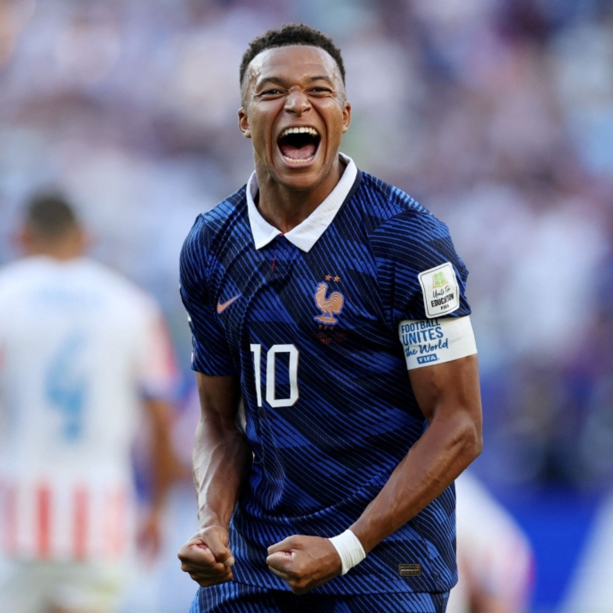 Mbappe said France were pleased “to get their hands dirty” after securing a World Cup victory.