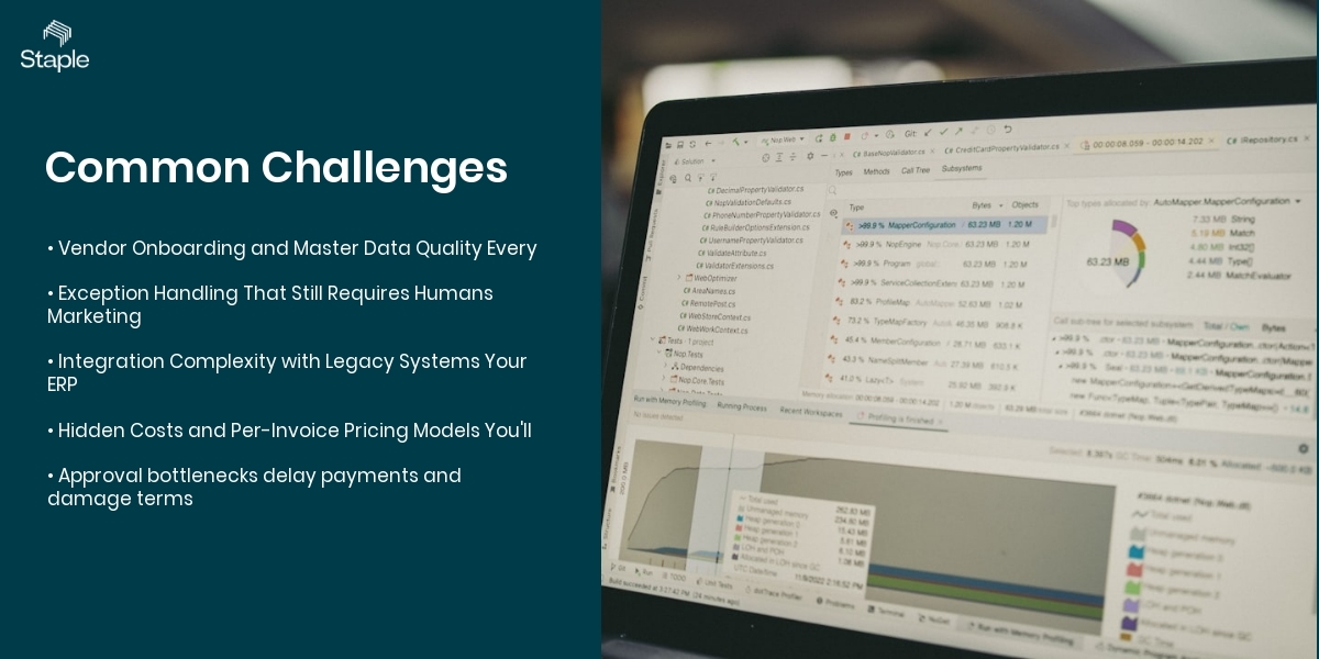 common challnges in invoice automation