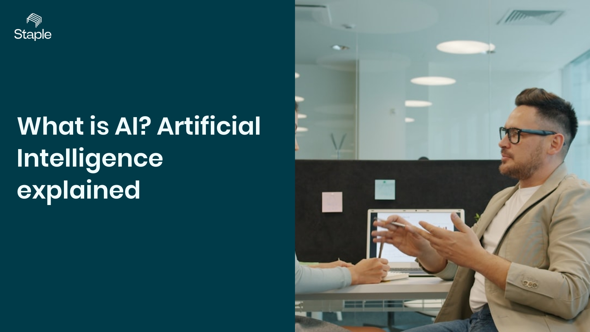 What is AI? Artificial Intelligence explained - Staple AI