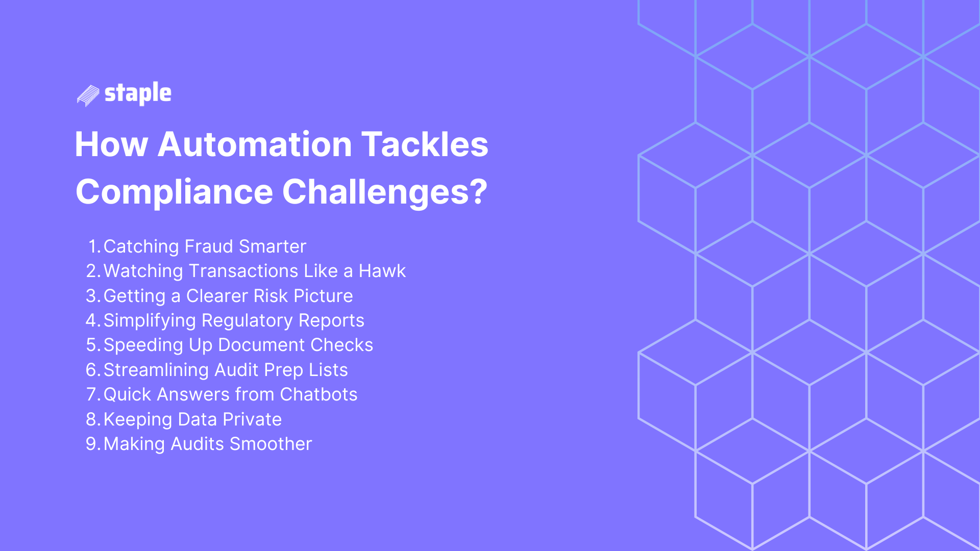 How automation tackles compliance challenges?