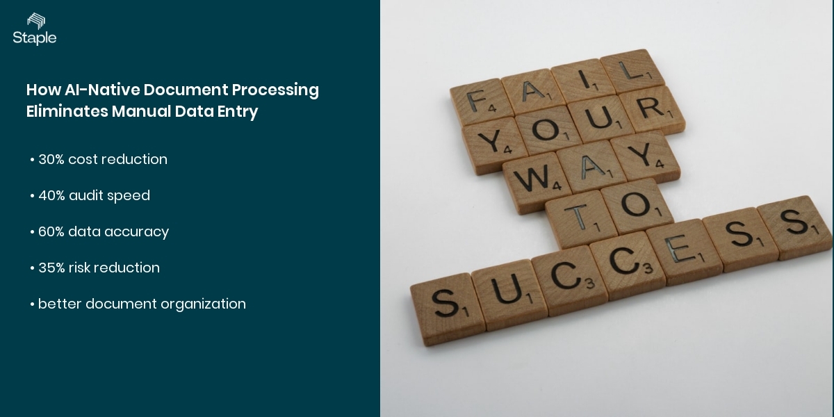 How AI-Native Document Processing Eliminates Manual Data Entry