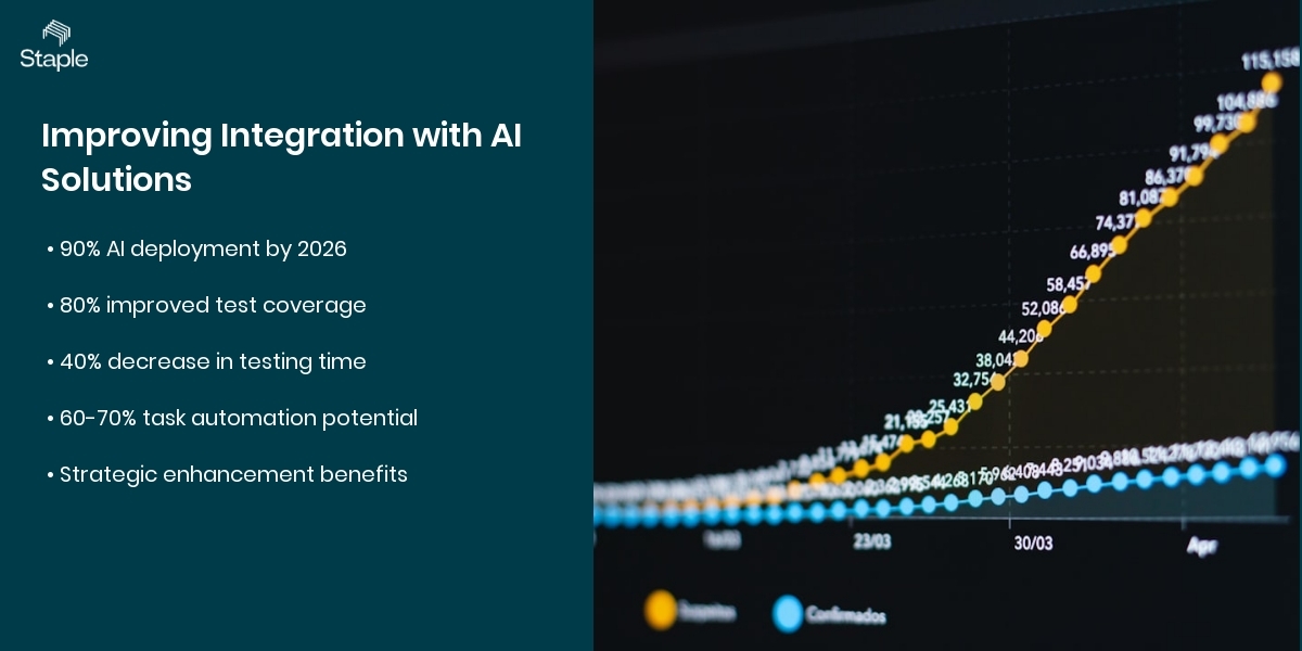 Transforming Software Testing with AI: Case Studies and Best Practices AI in software testing, AI case studies, best practices for AI testing, DevOps transformation real results ROI and enterprise outcomes