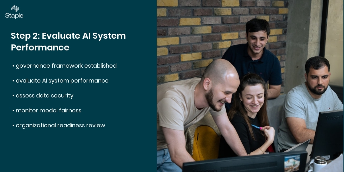 How to Run an Internal AI Audit , Before Regulators Do - step 2: evaluate ai system performance step by step for enterprise finance teams