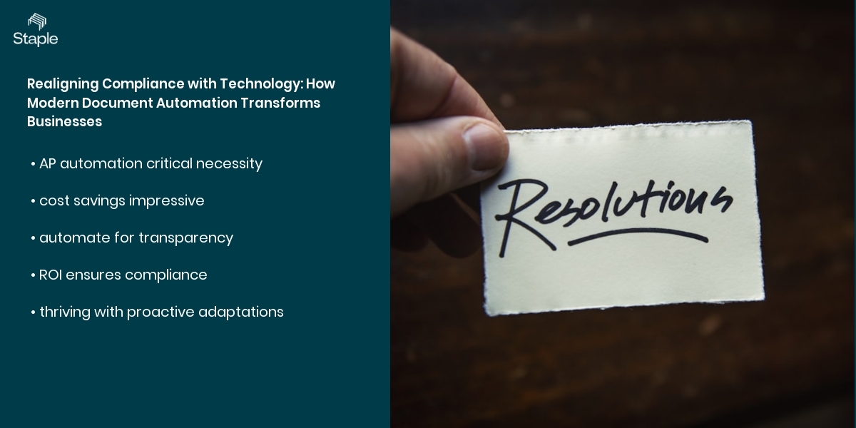 AI Regulation Is Coming. Here’s What Vendors Should Do Now - realigning compliance with technology: how modern document automation transforms businesses with industry benchmarks and ROI data