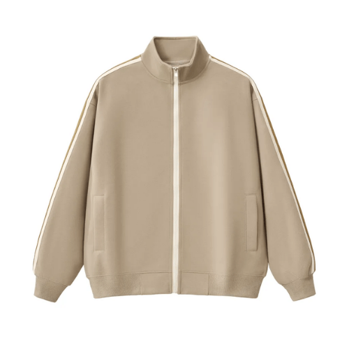 Layered Contrast Sleeve Cotton T-Shirt