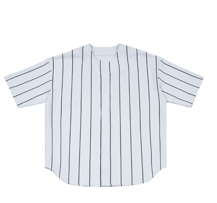 Pinstripe Baseball Jersey