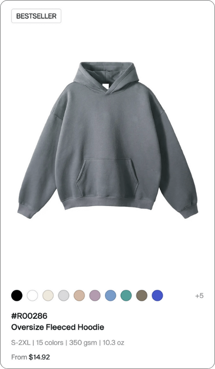 Oversized Fleece Hoodie