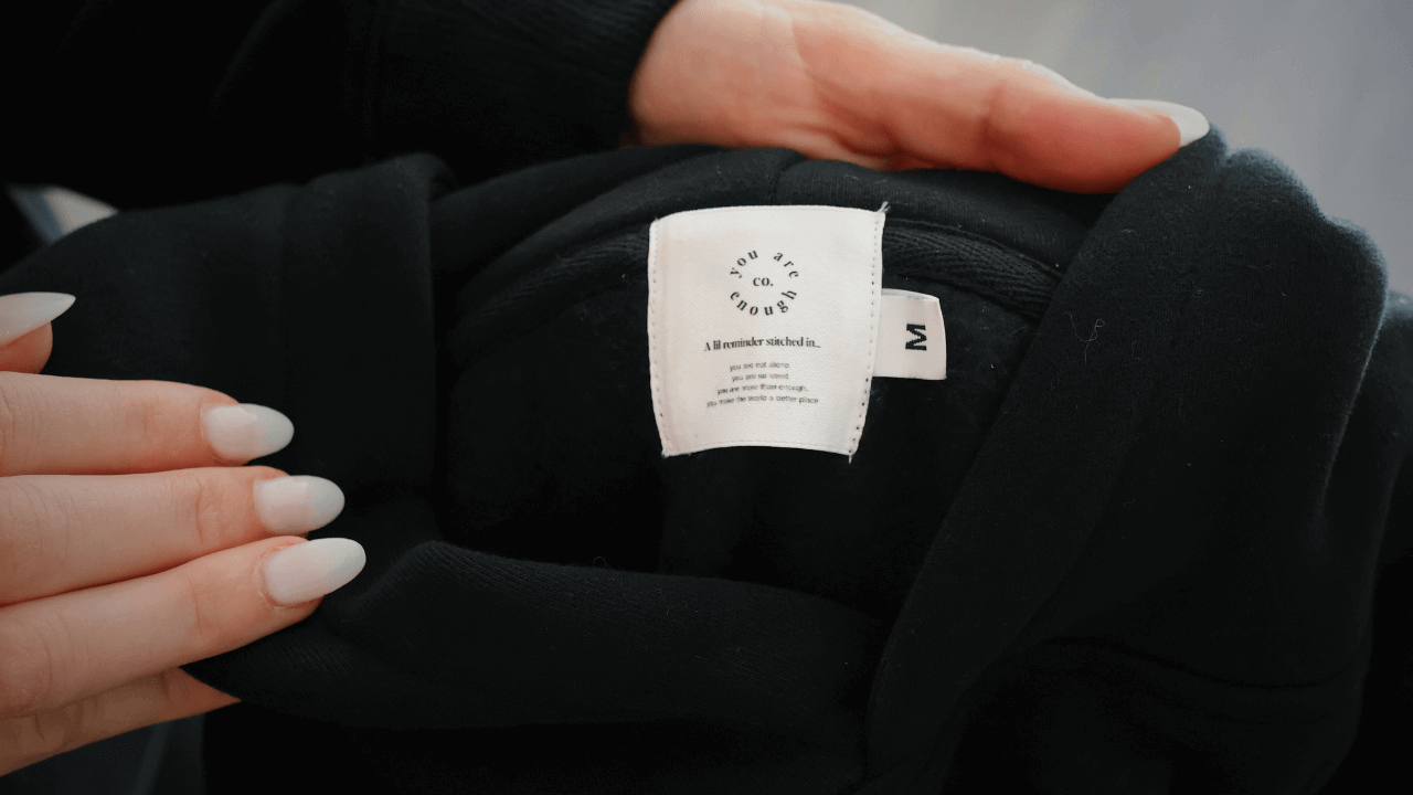 Custom label example