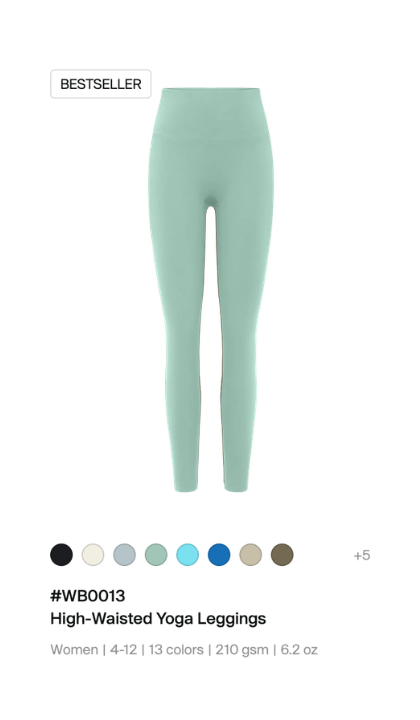 High-Waisted Yoga Leggings