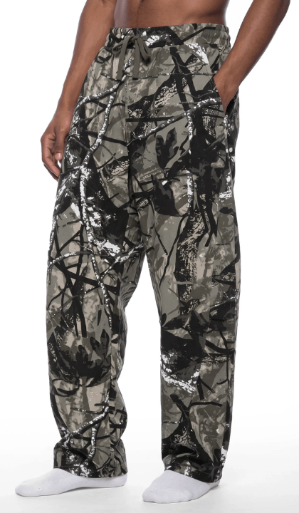 Unisex Tree Camo Barrel Leg Pants